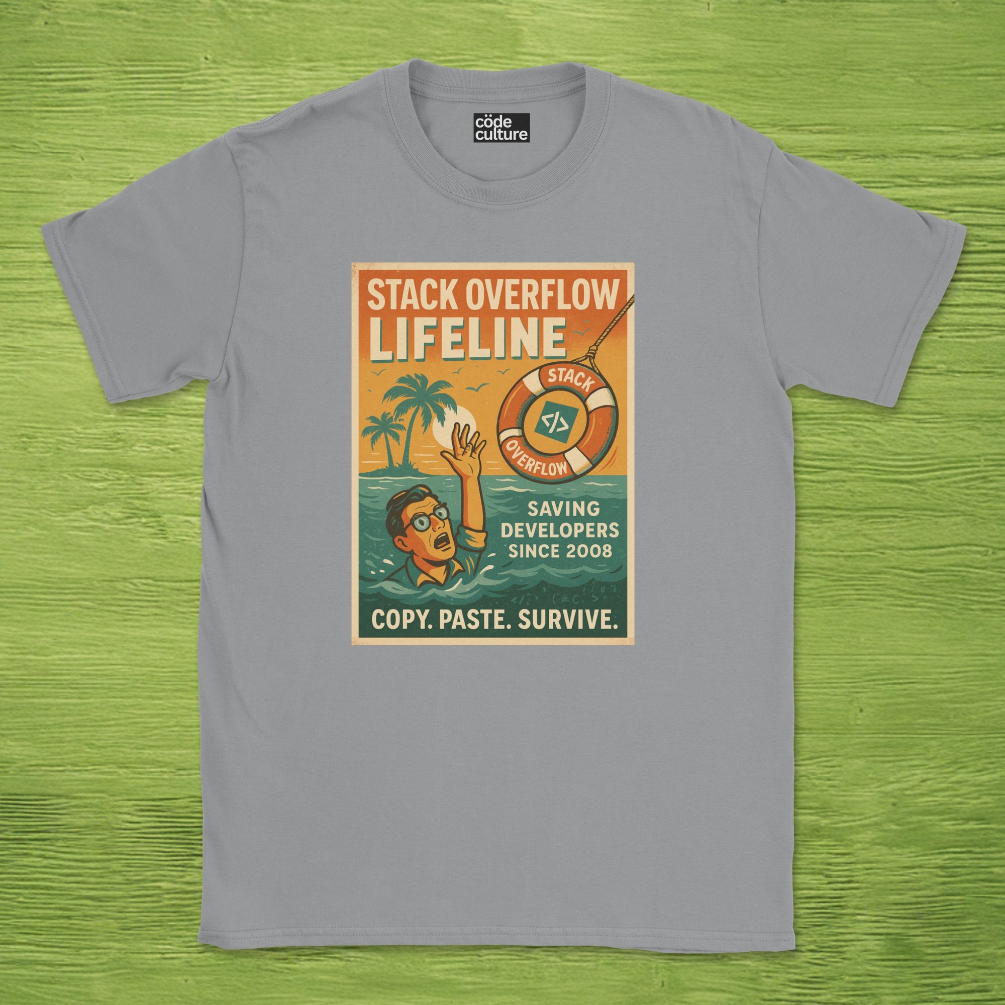 stack overflow lifeline shirt