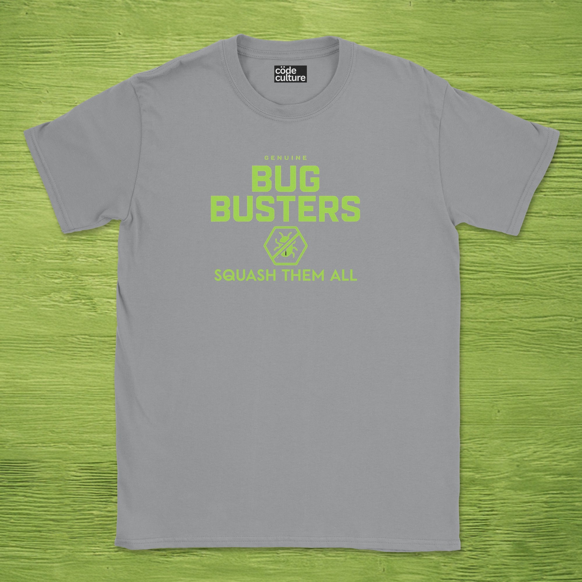 genuine bug buster shirt