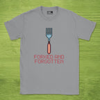 Code Culture forked and forgotten shirt funny programmer T-Shirt in Sport Grey — Code Culture developer clothing
