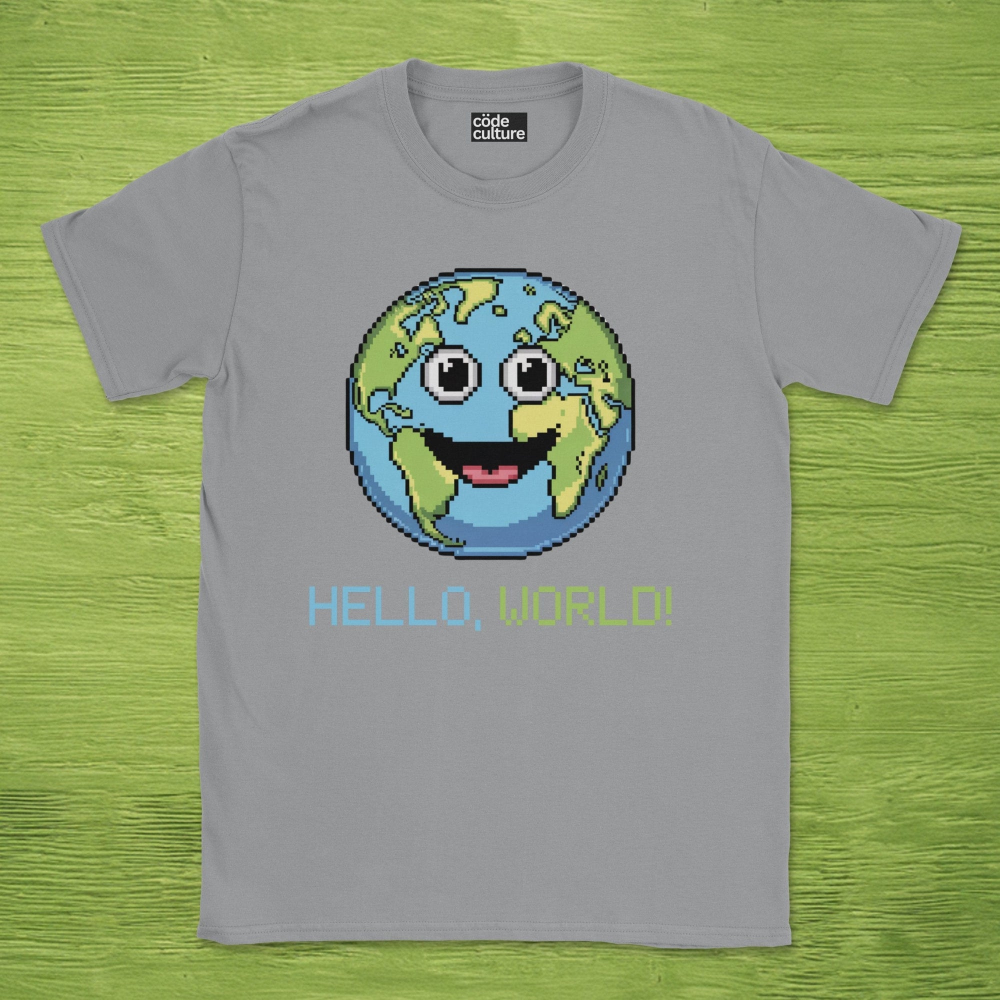 hello world earth shirt