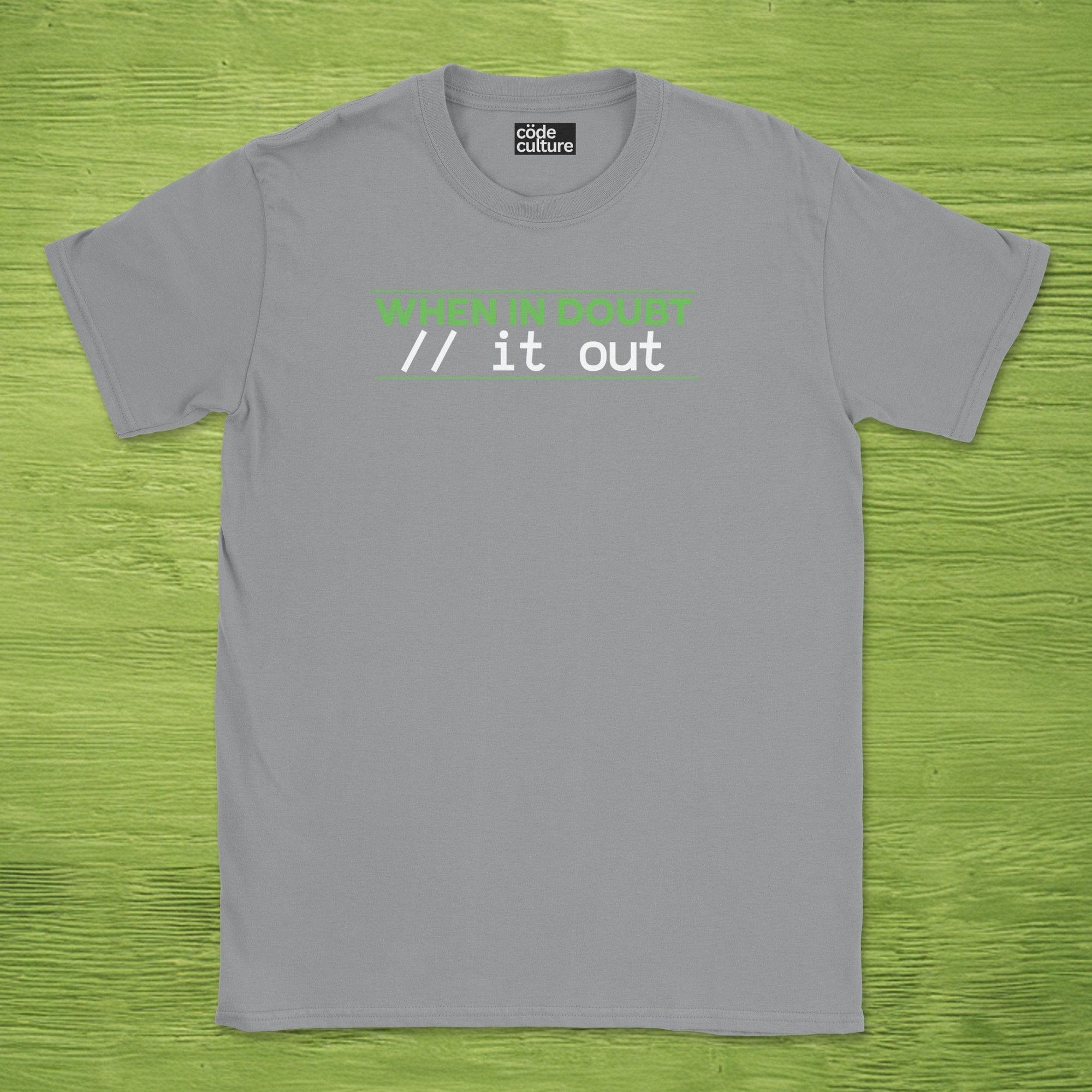 comment it out shirt