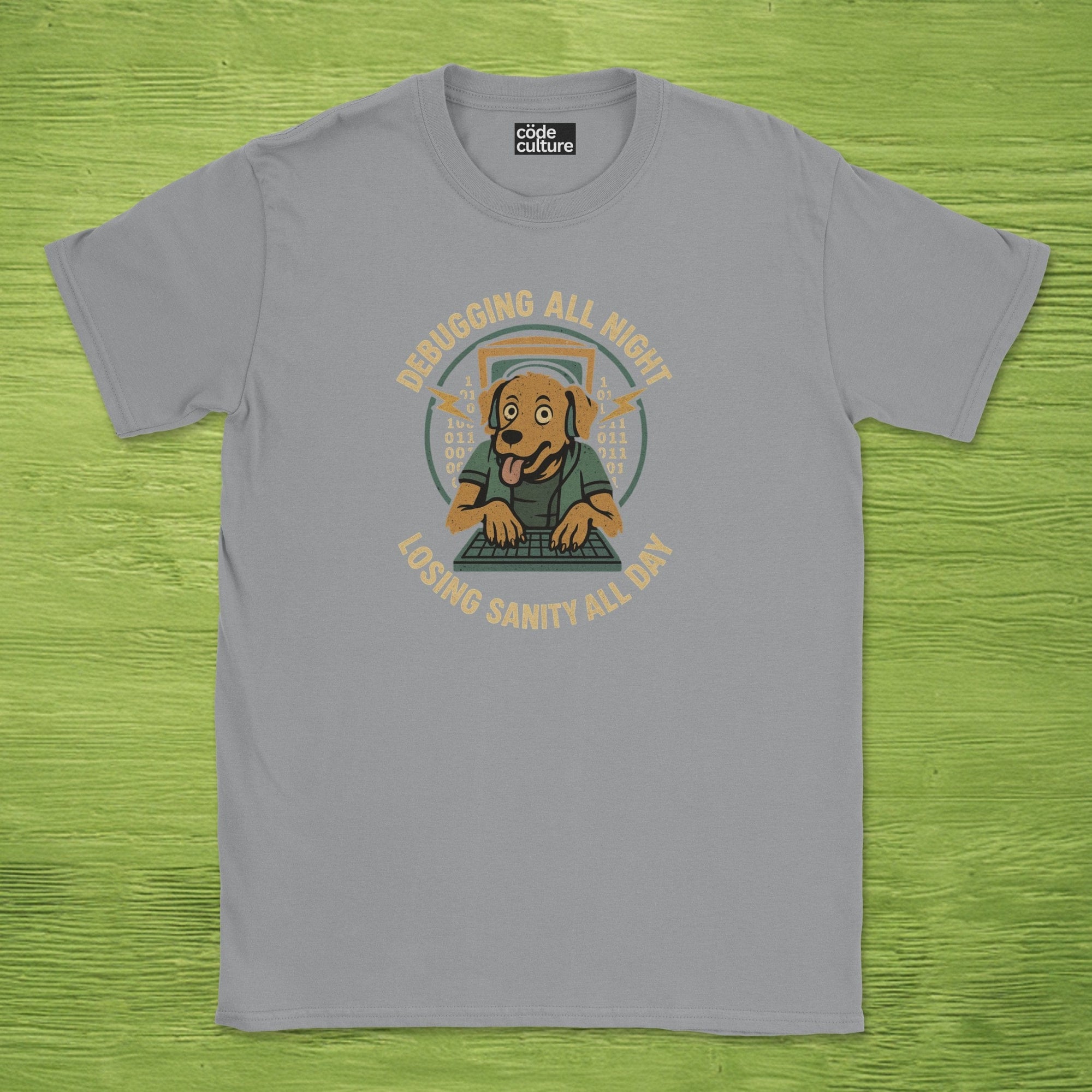 debugging all night losing sanity all day shirt
