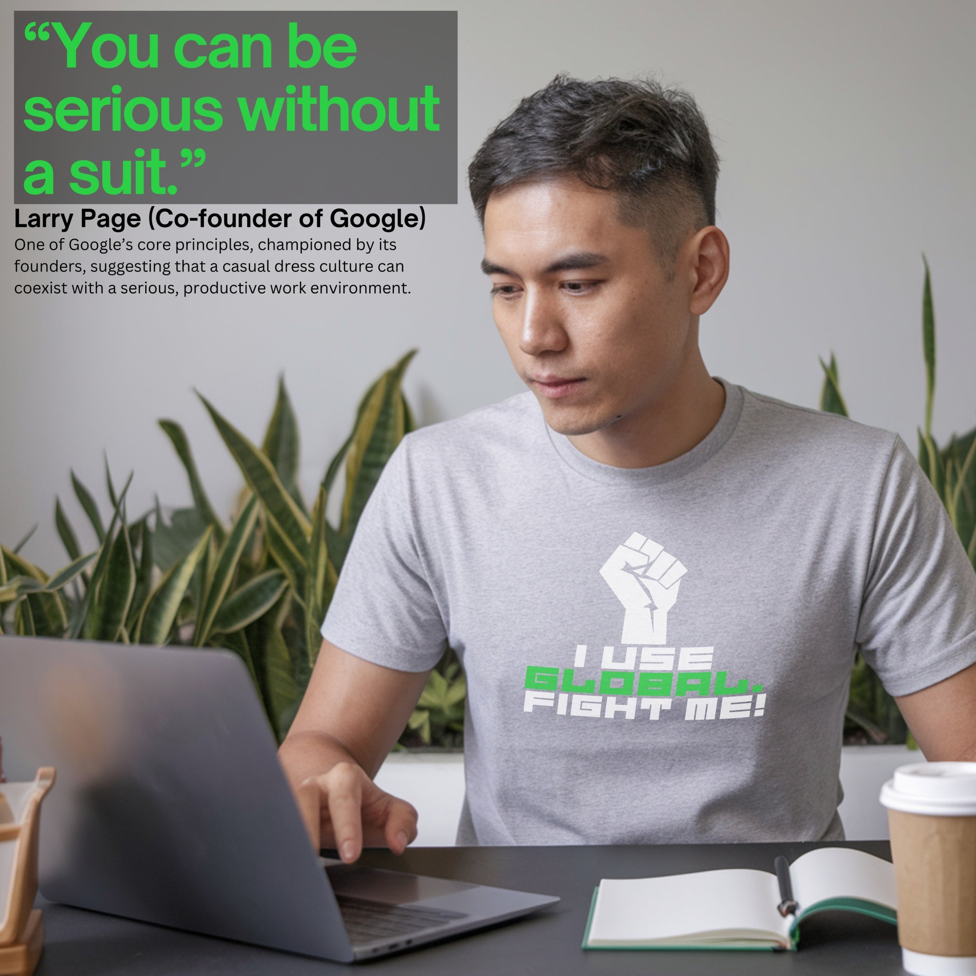 i use global. fight me shirt