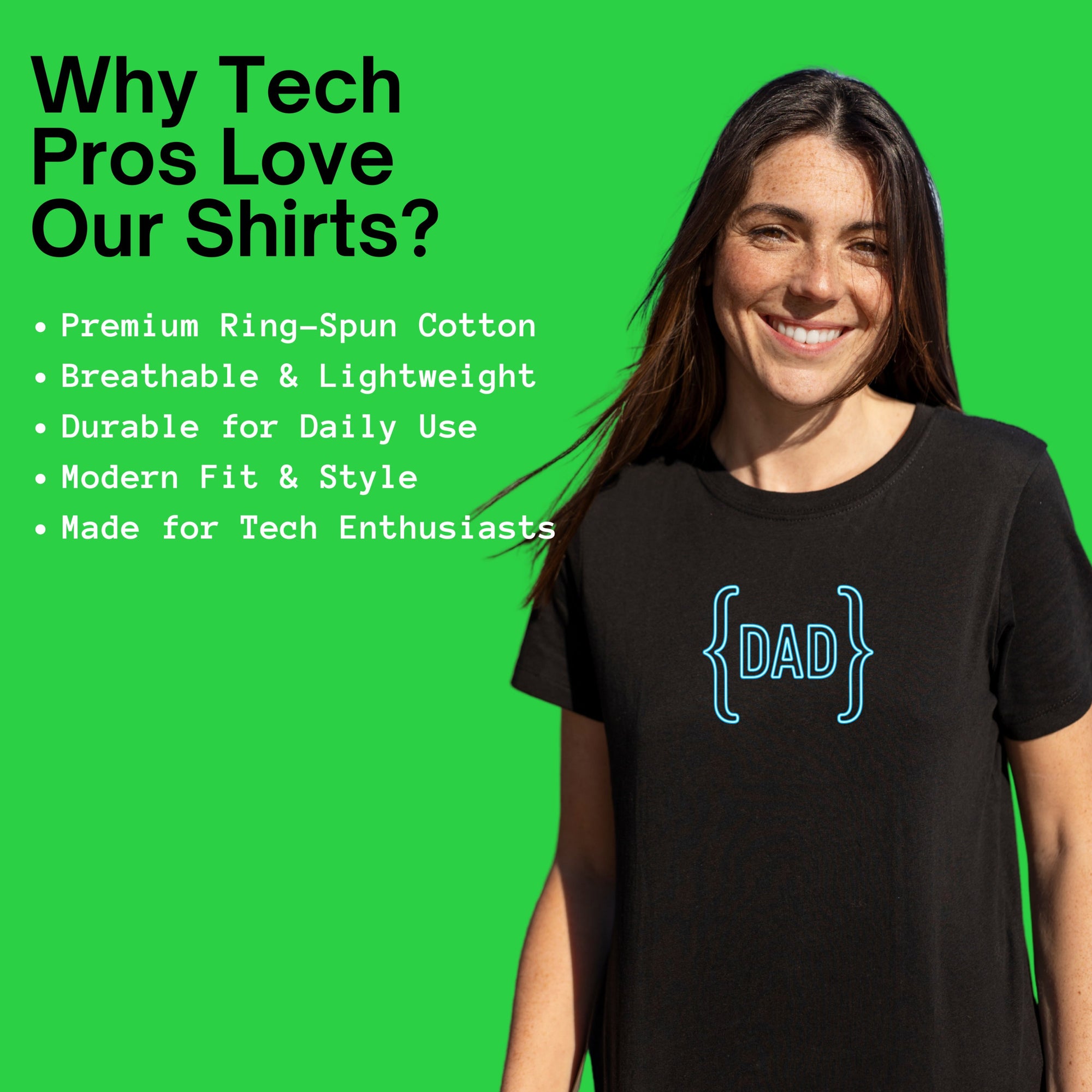 tech dad shirt