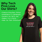 favorite developer calls me mom shirt