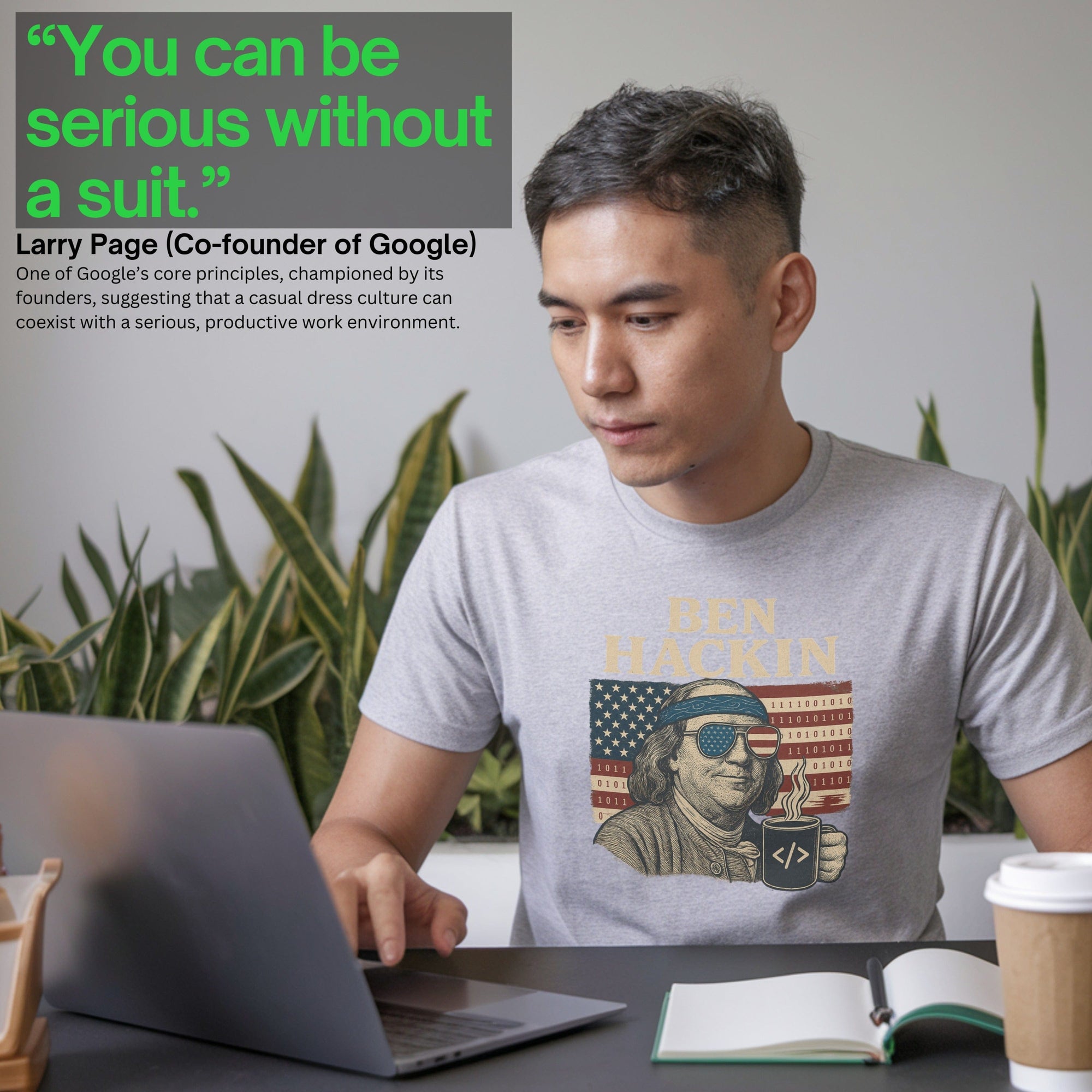 ben hackin hacker shirt