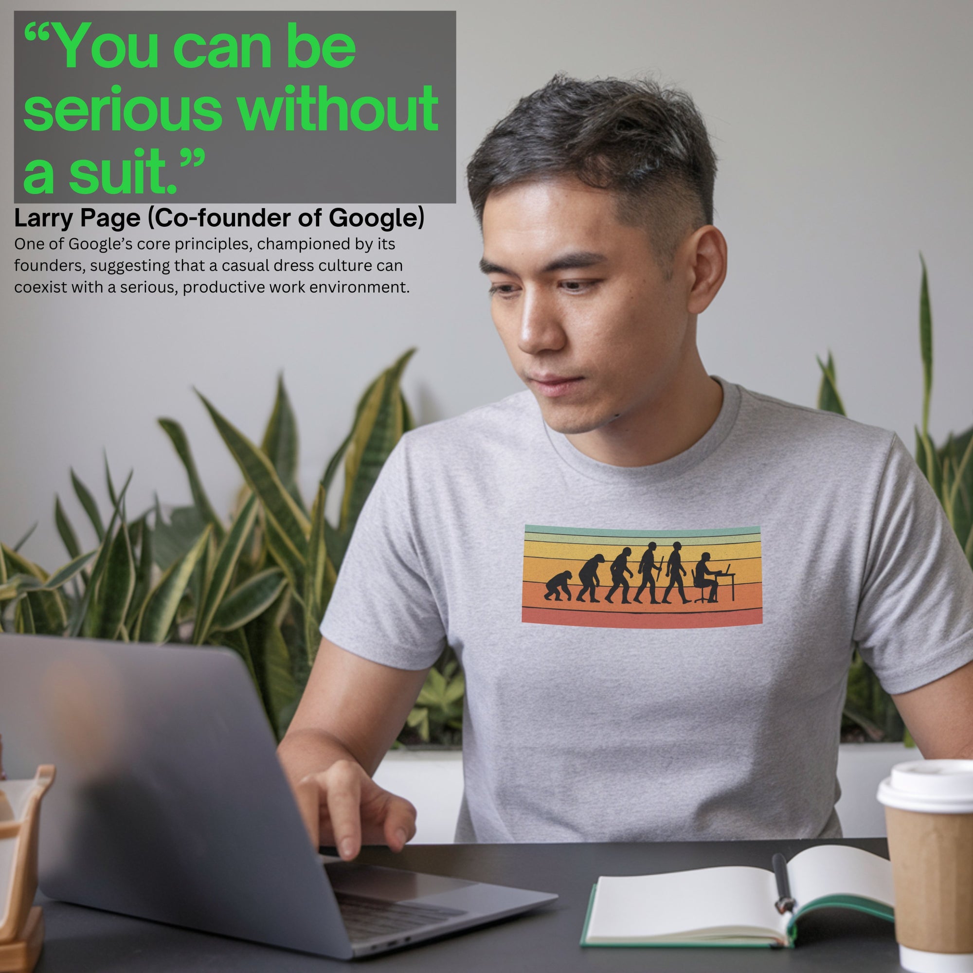 evolution of developers shirt