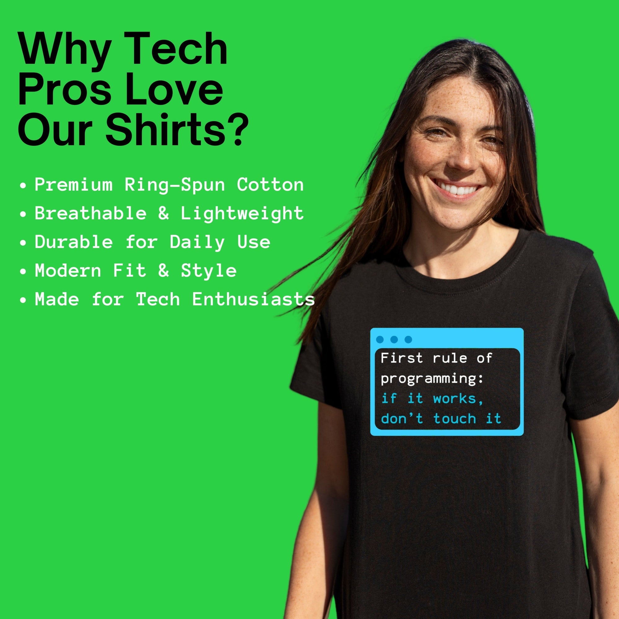 first rule of programming shirt