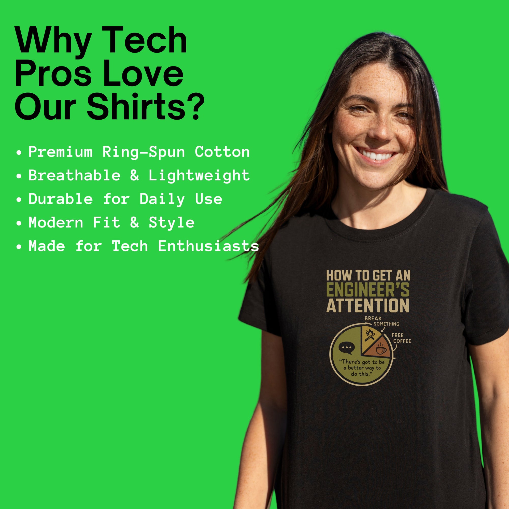engineer's attention shirt