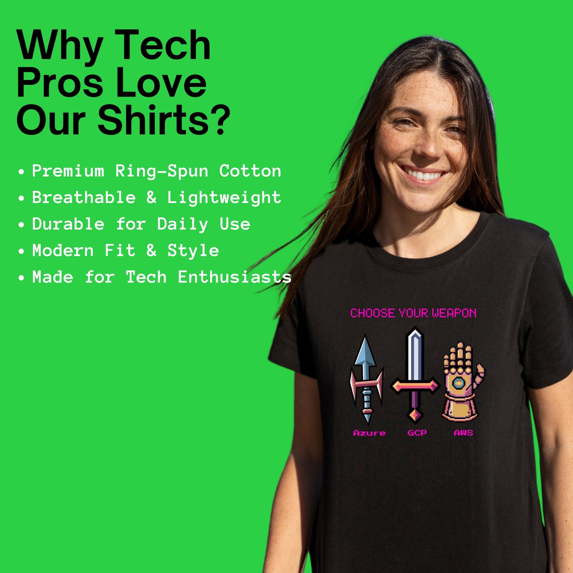Cloud platform weapon shirt