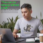 fork & free racoon shirt