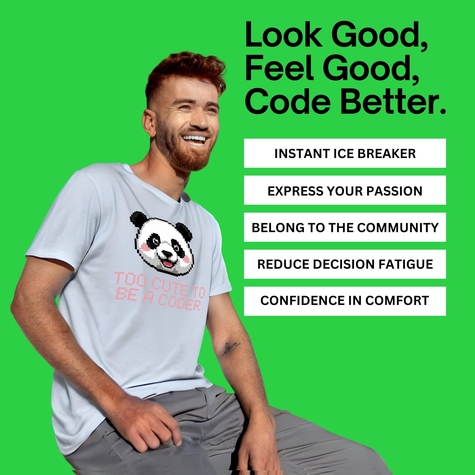 too cute to be a coder shirt