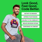 Hooded cat retro shirt