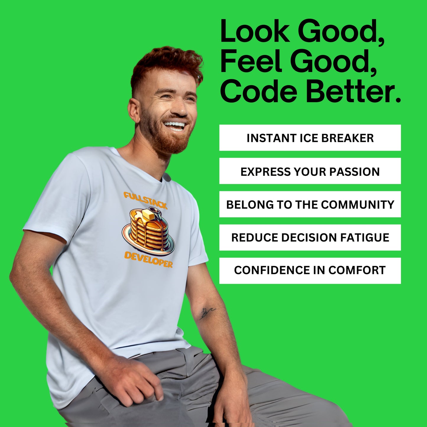 Fullstack Engineer - Pancake shirt