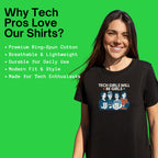 tech girls will be girls shirt
