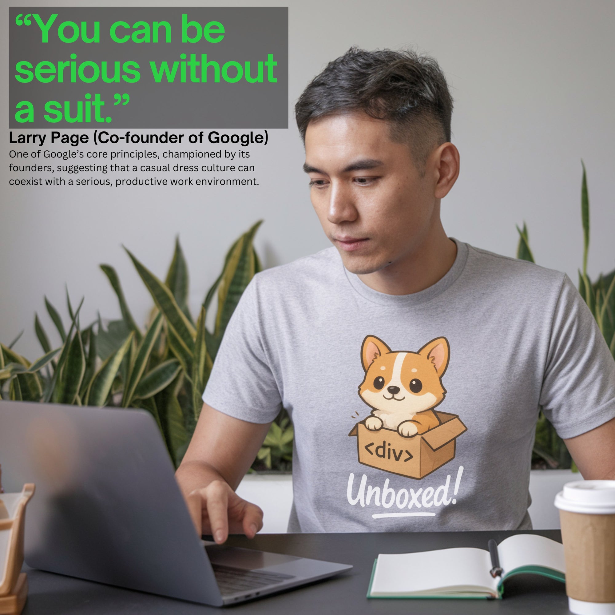 corgi unboxed shirt