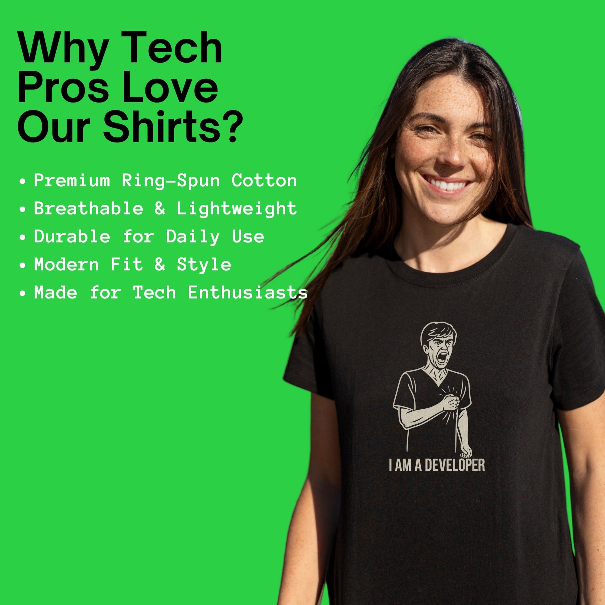 i am a developer shirt
