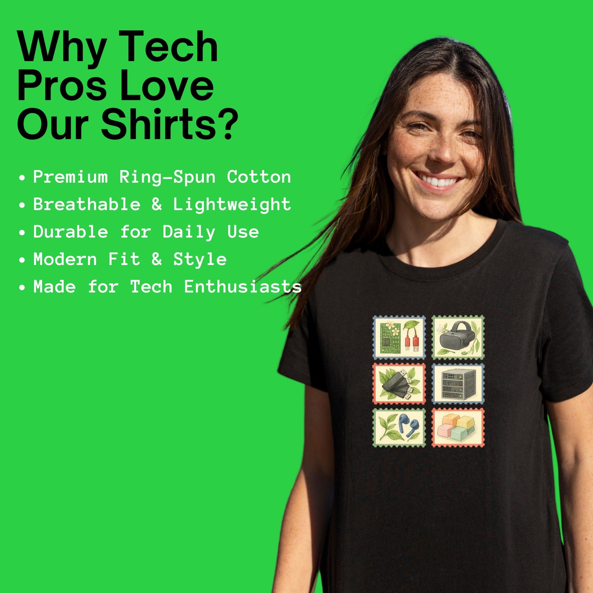 digital stamps shirt