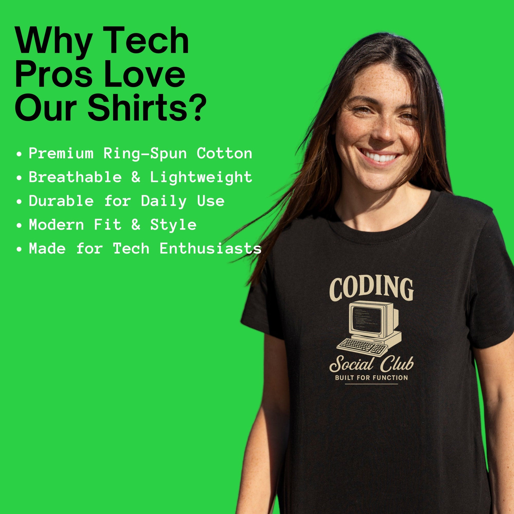 coding social club shirt