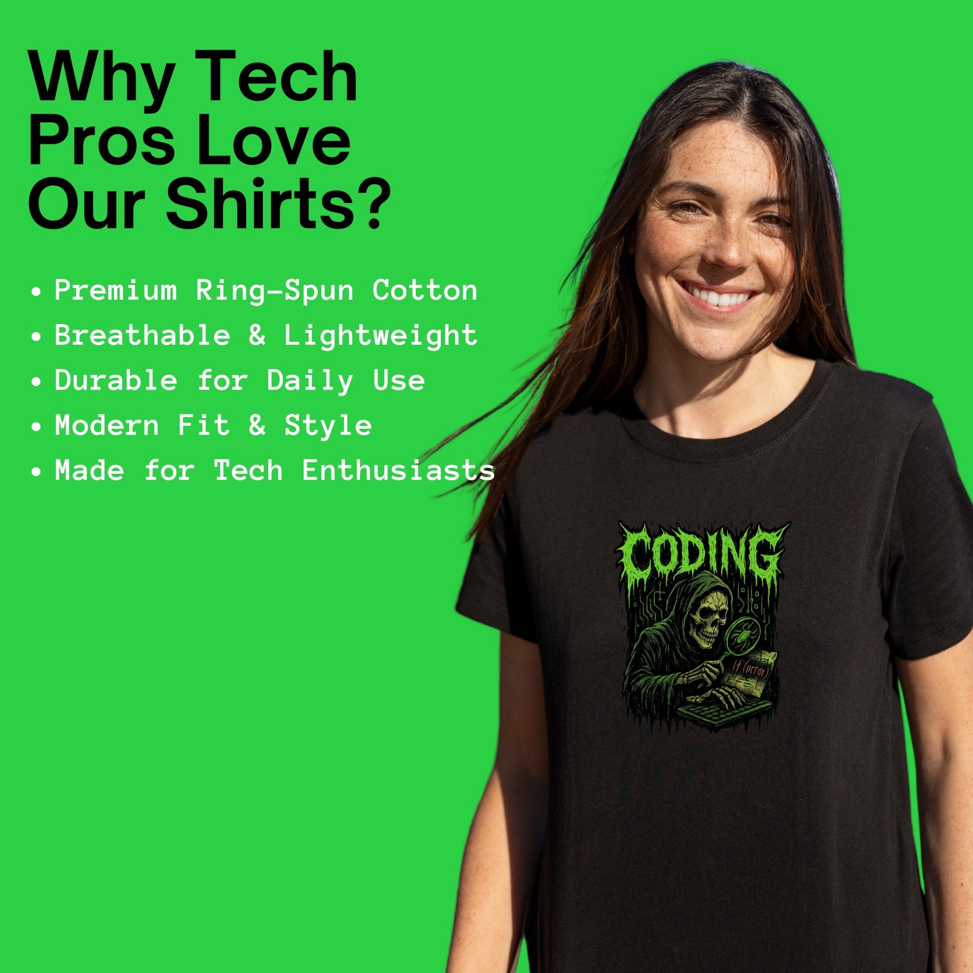 Coding Skull shirt