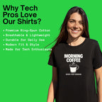 morning coffee shirt