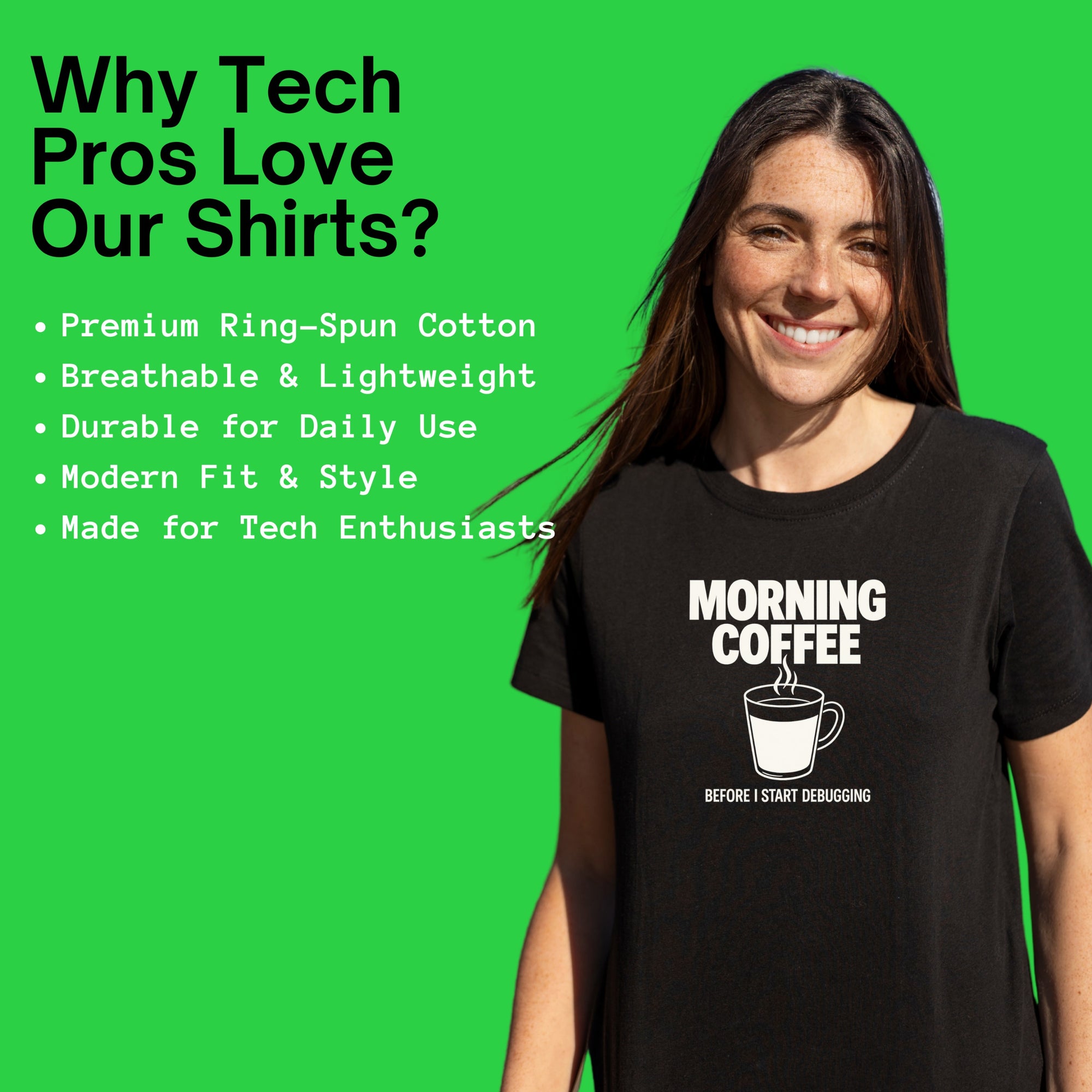 morning coffee shirt
