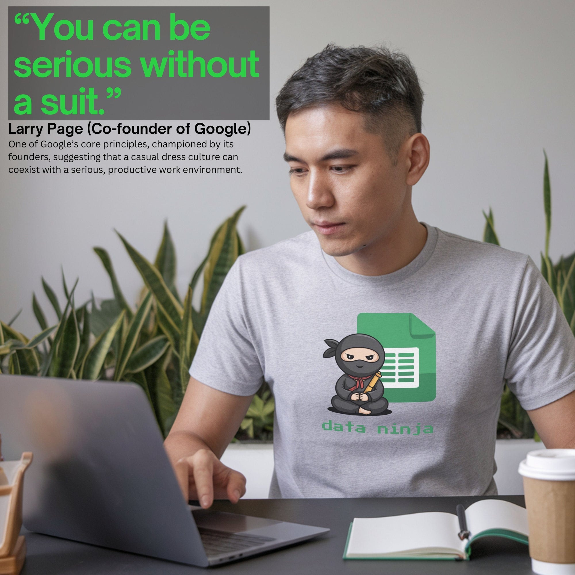 data ninja sheet shirt