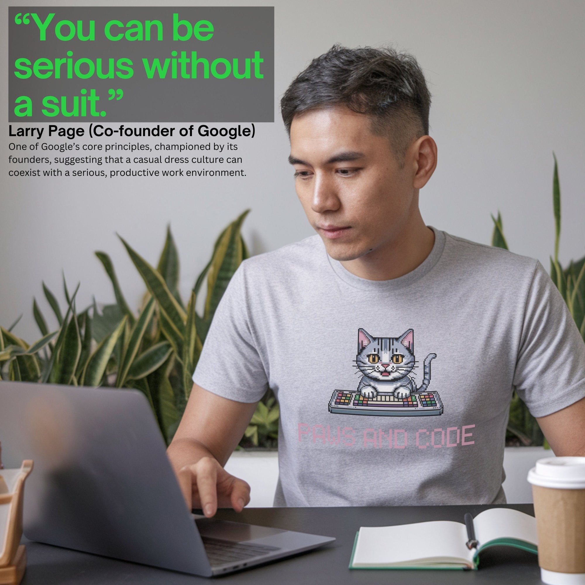 Paws and code shirt