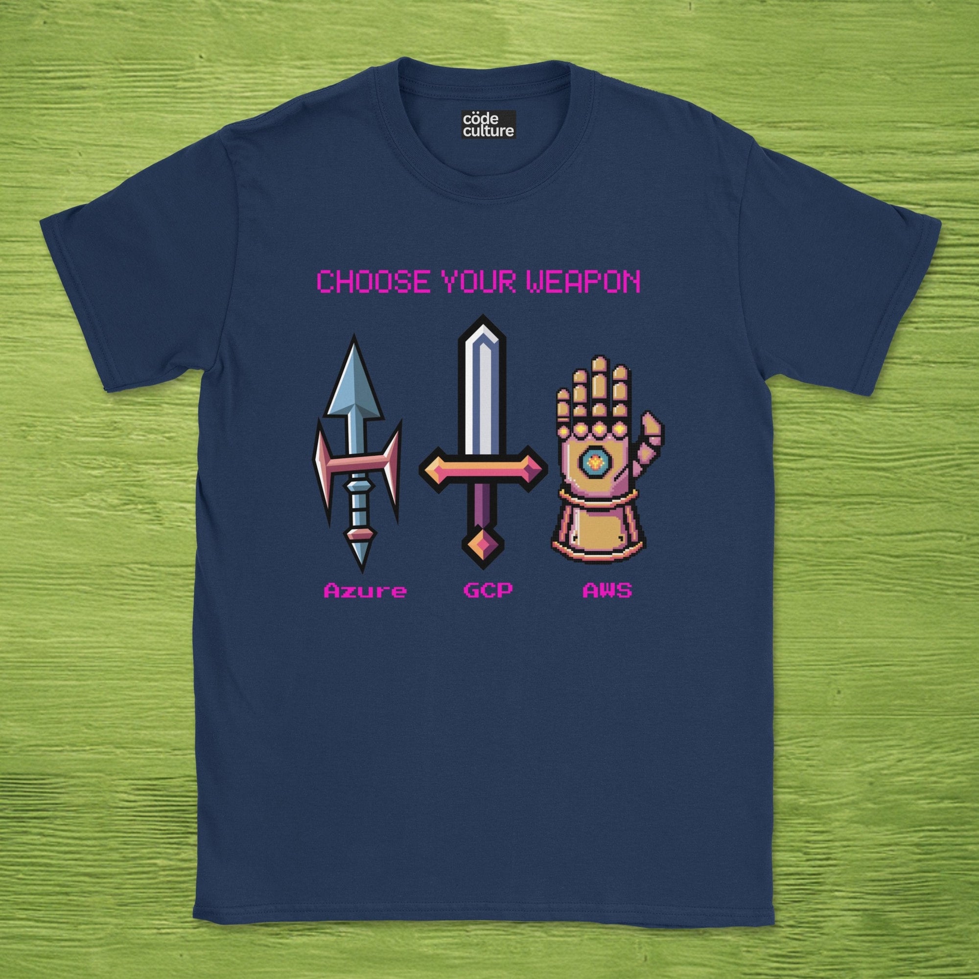 Cloud platform weapon shirt