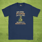 python PUN shirt