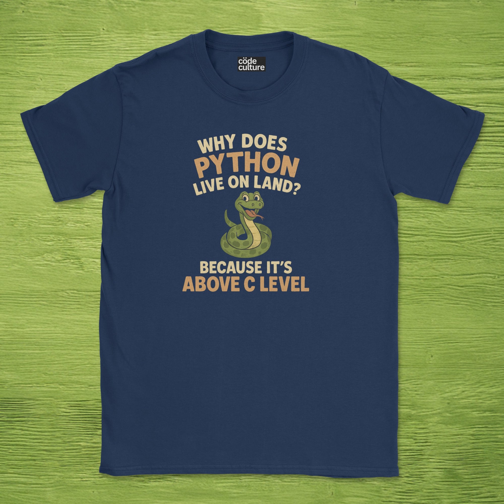 python PUN shirt