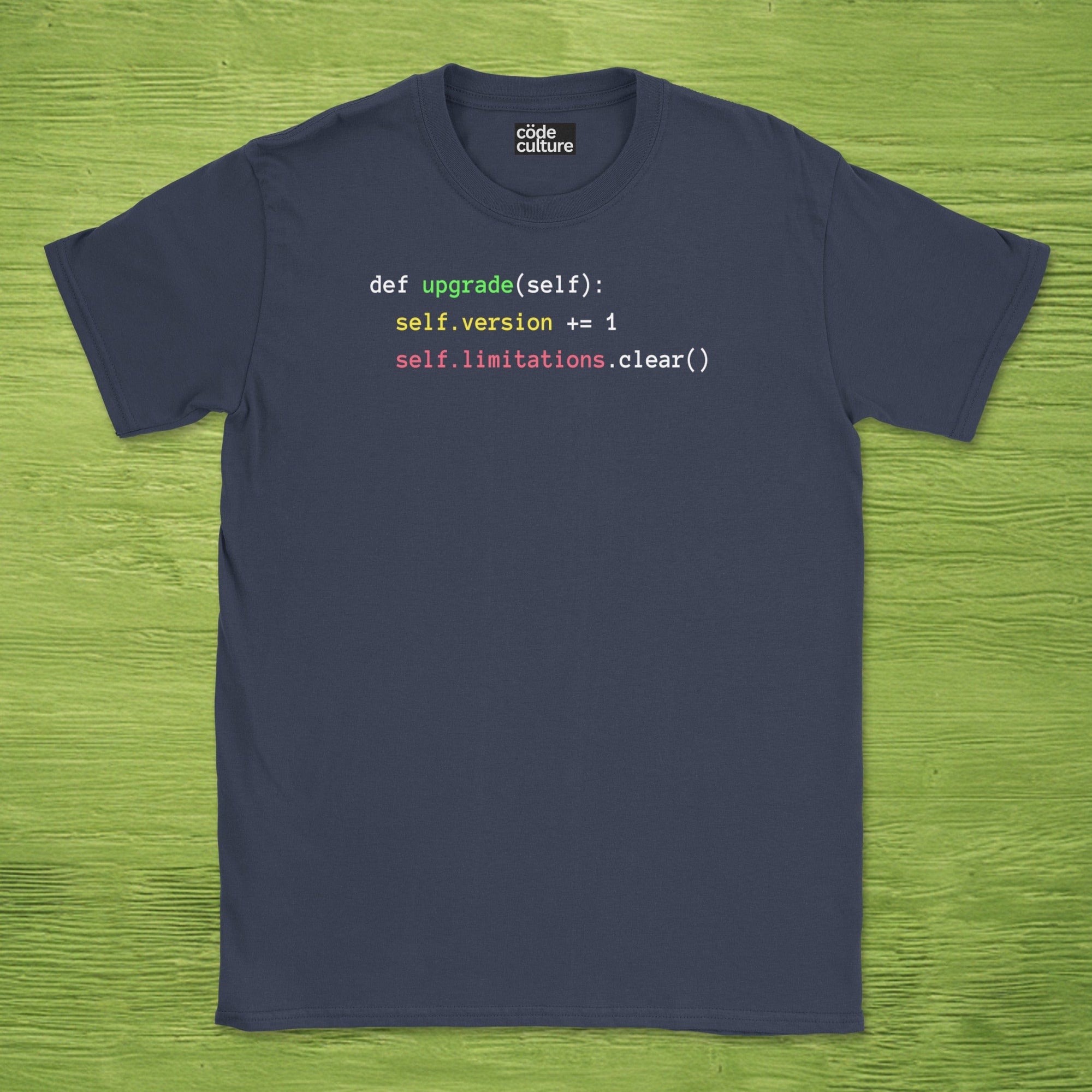 def upgrade(self) shirt