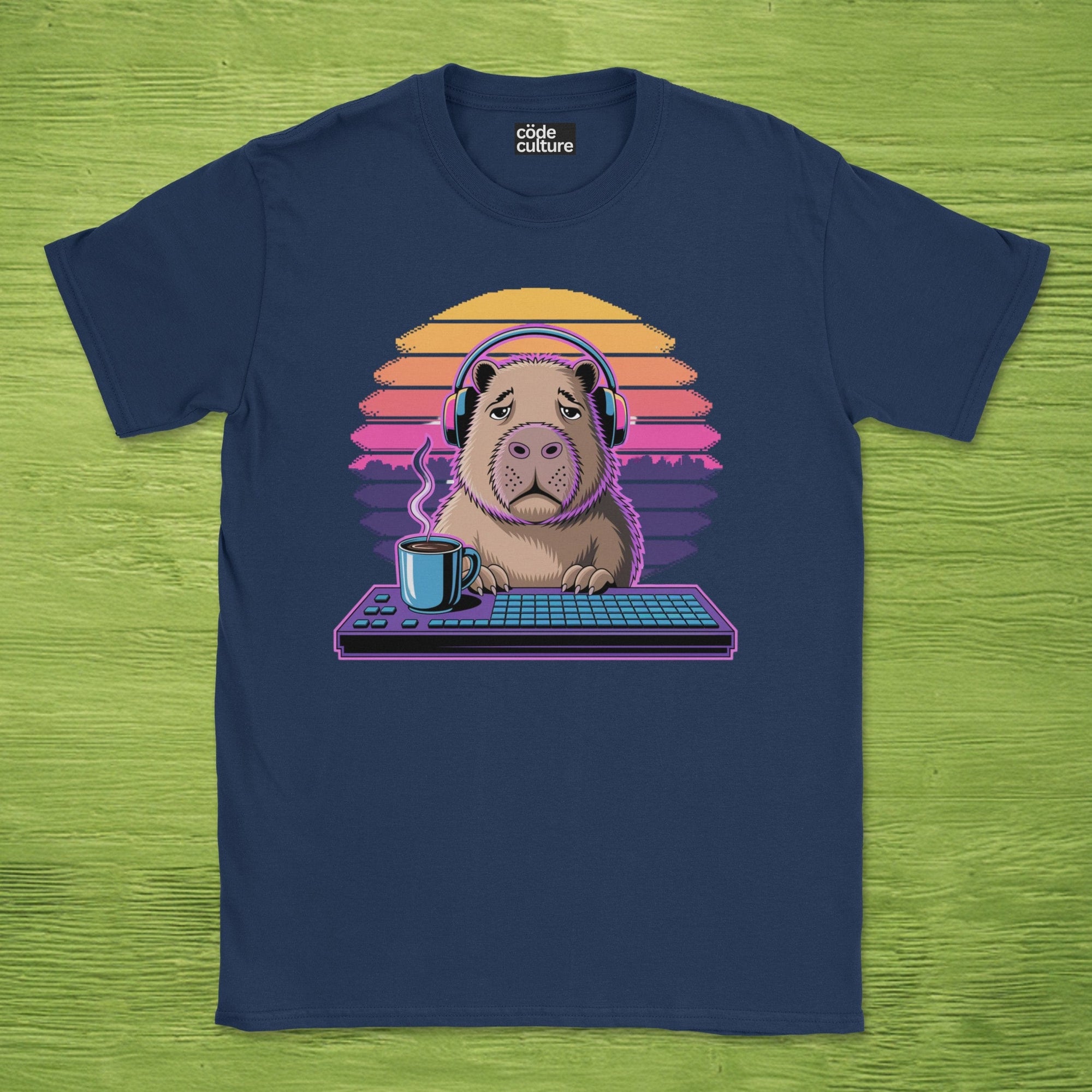tired Capybara shirt