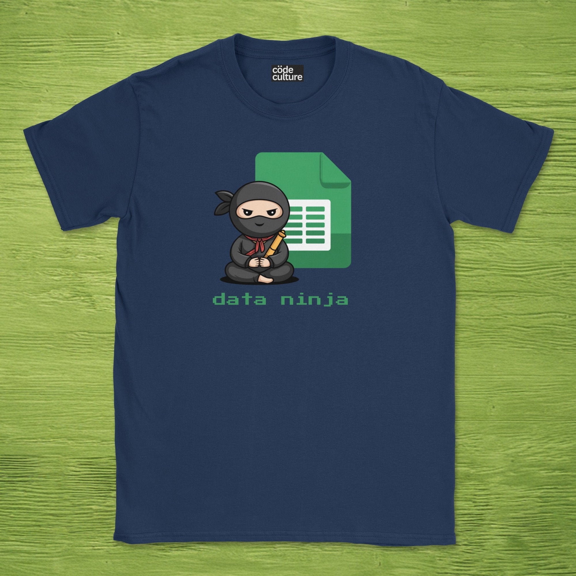 data ninja sheet shirt