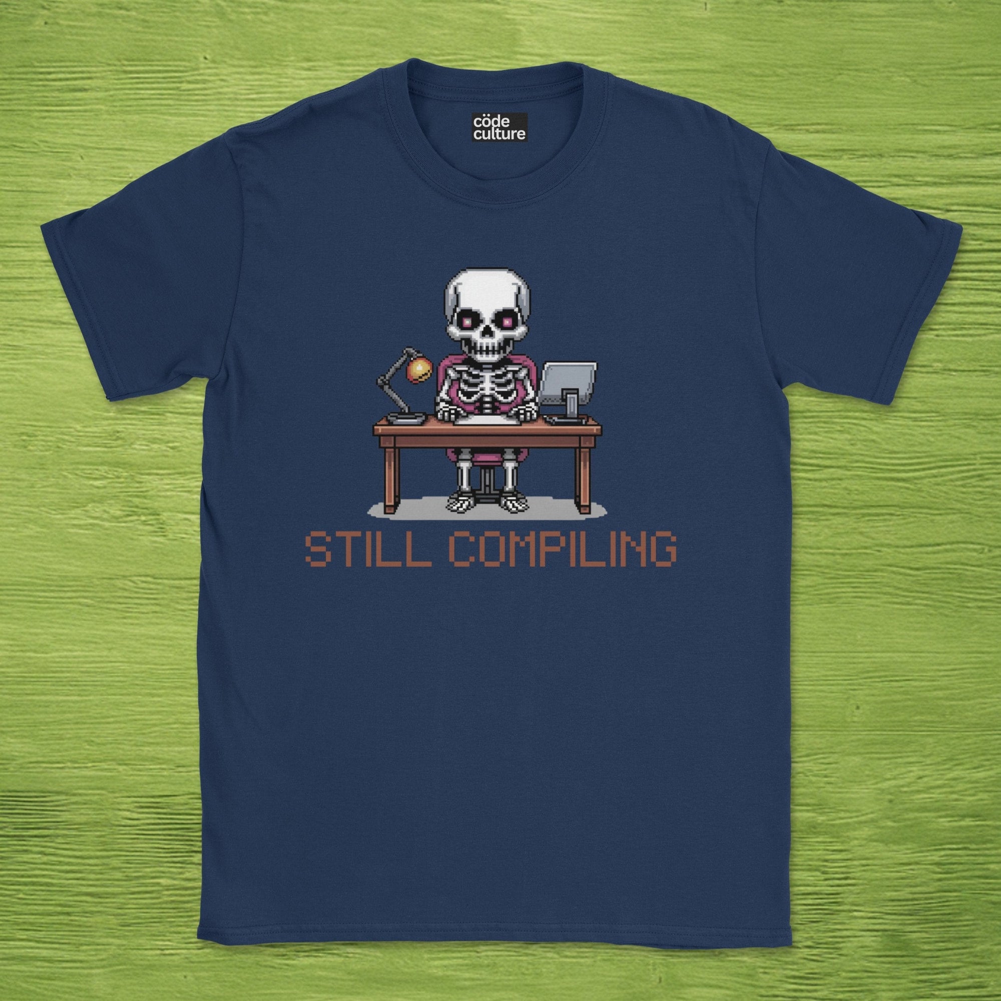 still compiling skeleton shirt