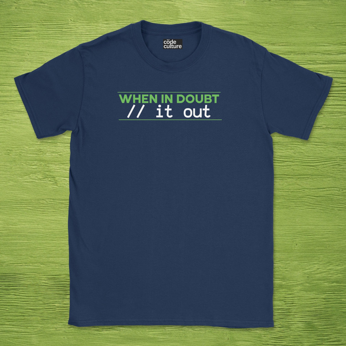 comment it out shirt