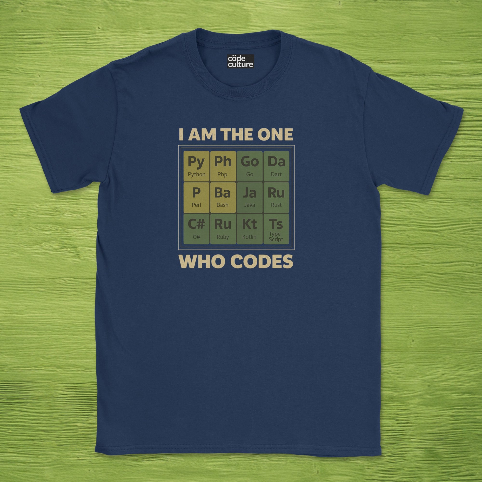 i am the one who codes shirt