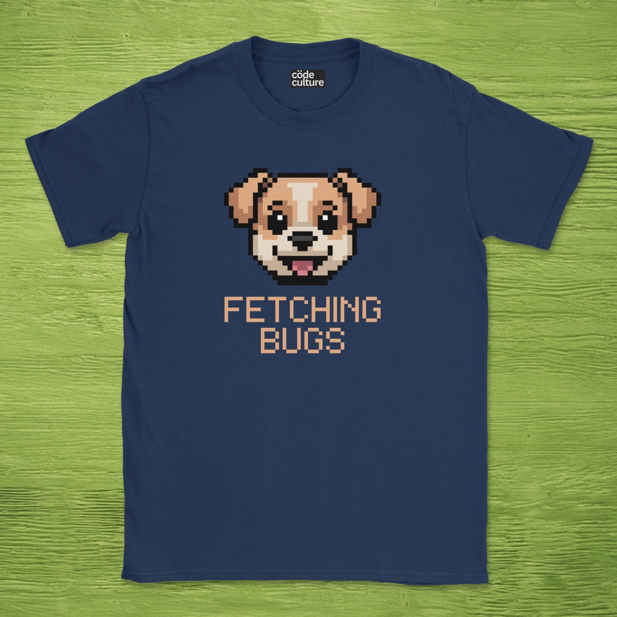 Fetching bugs dogs shirt