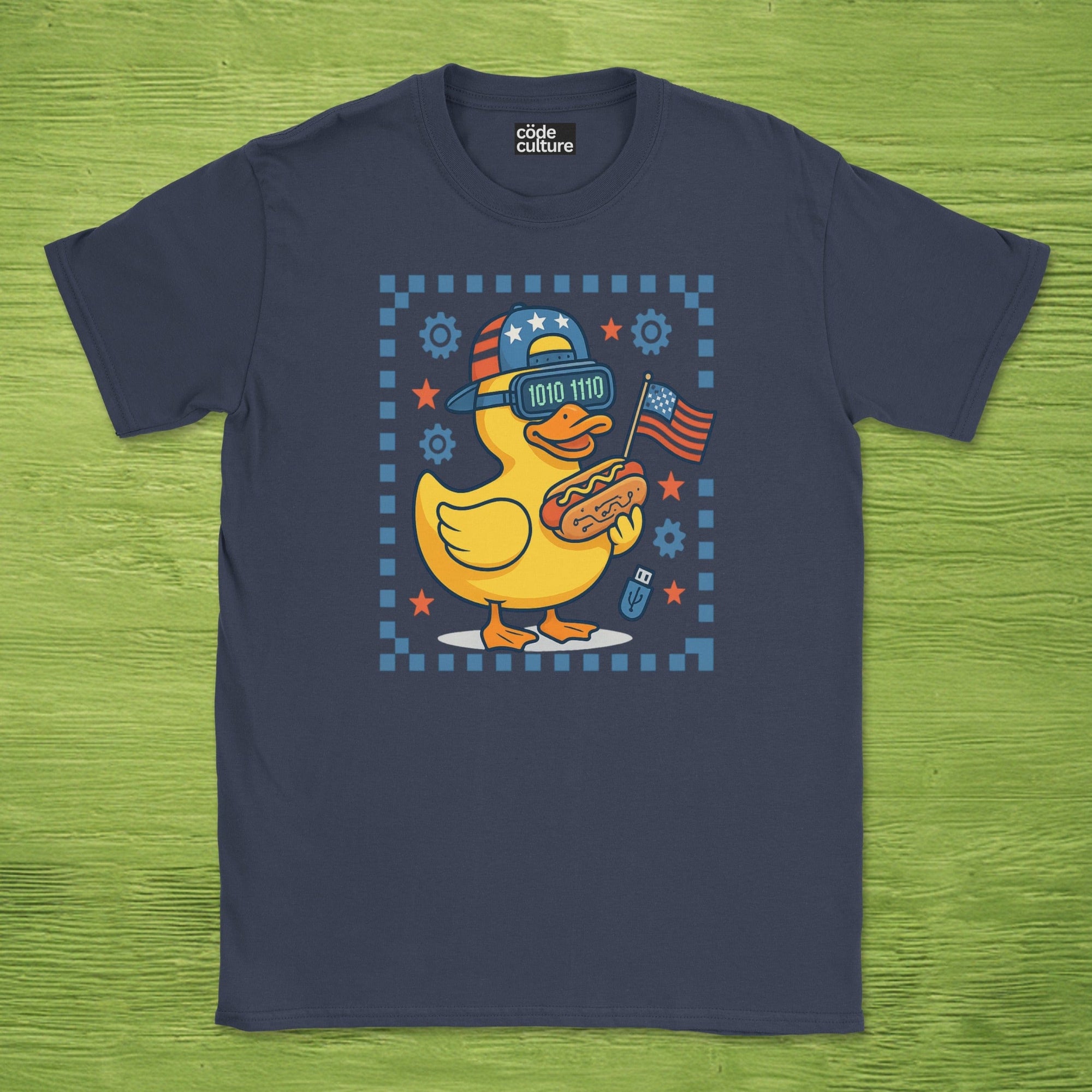 american duck and wiener shirt