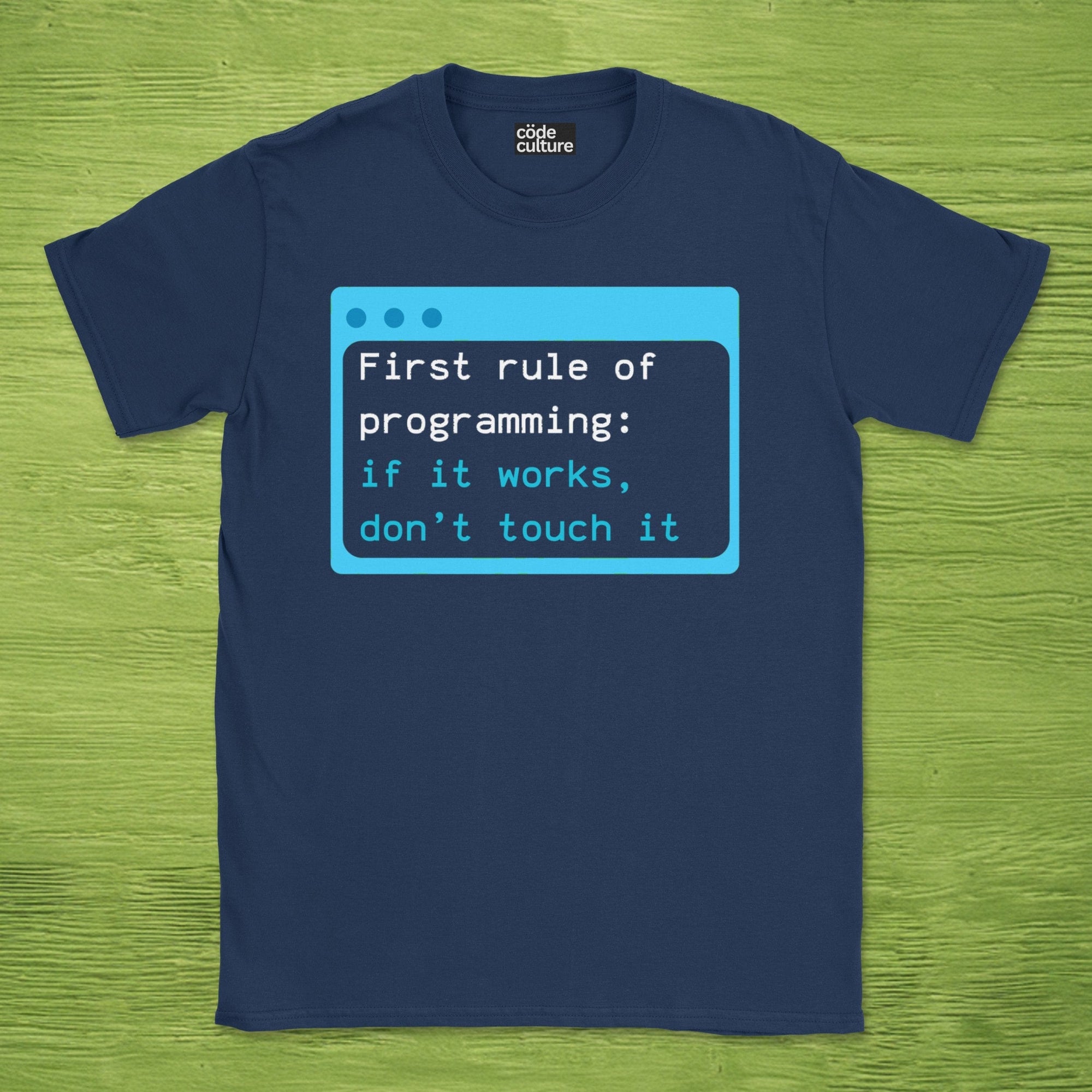 first rule of programming shirt