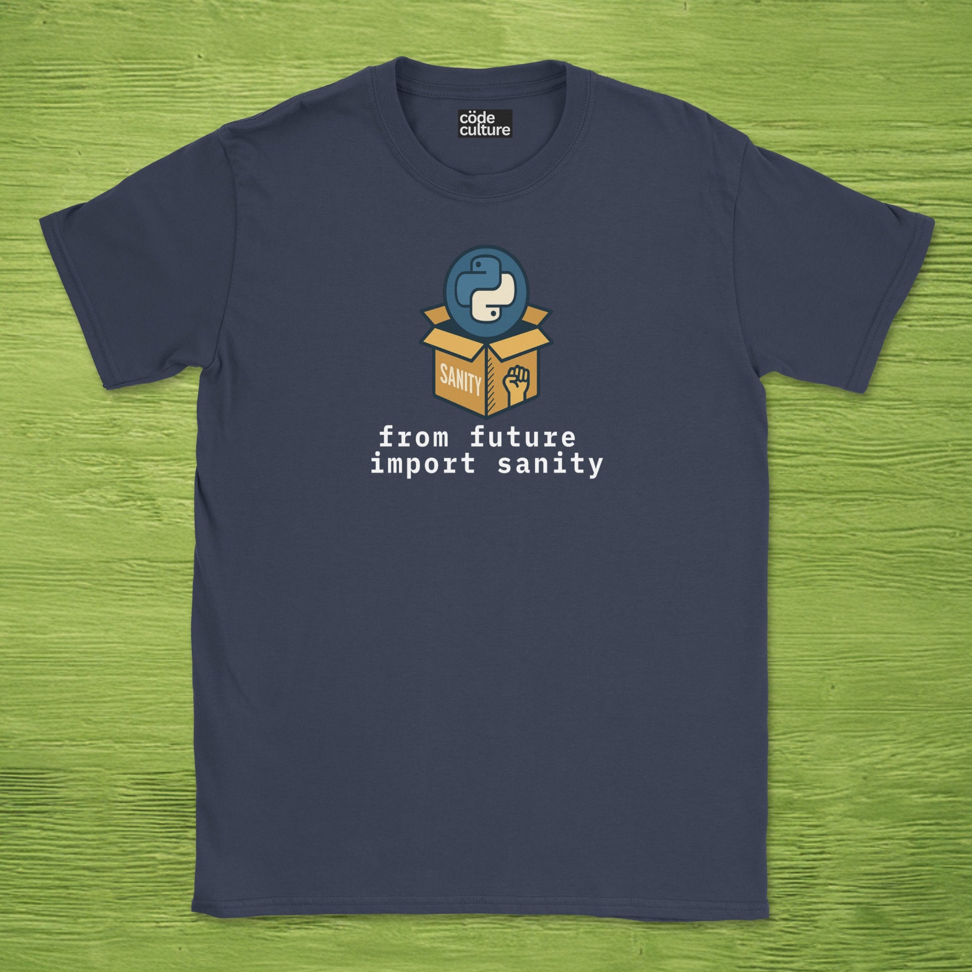from future import sanity shirt