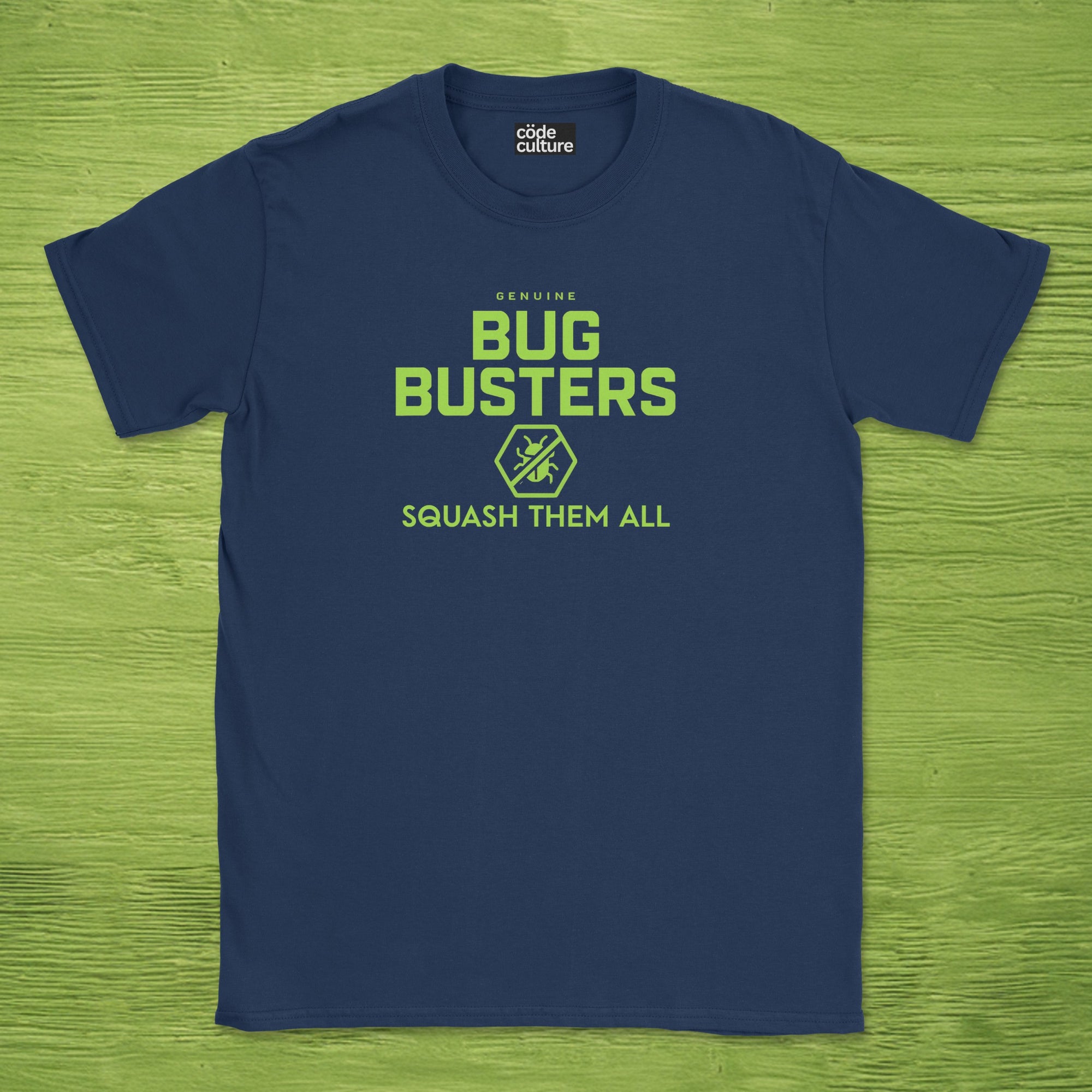 genuine bug buster shirt