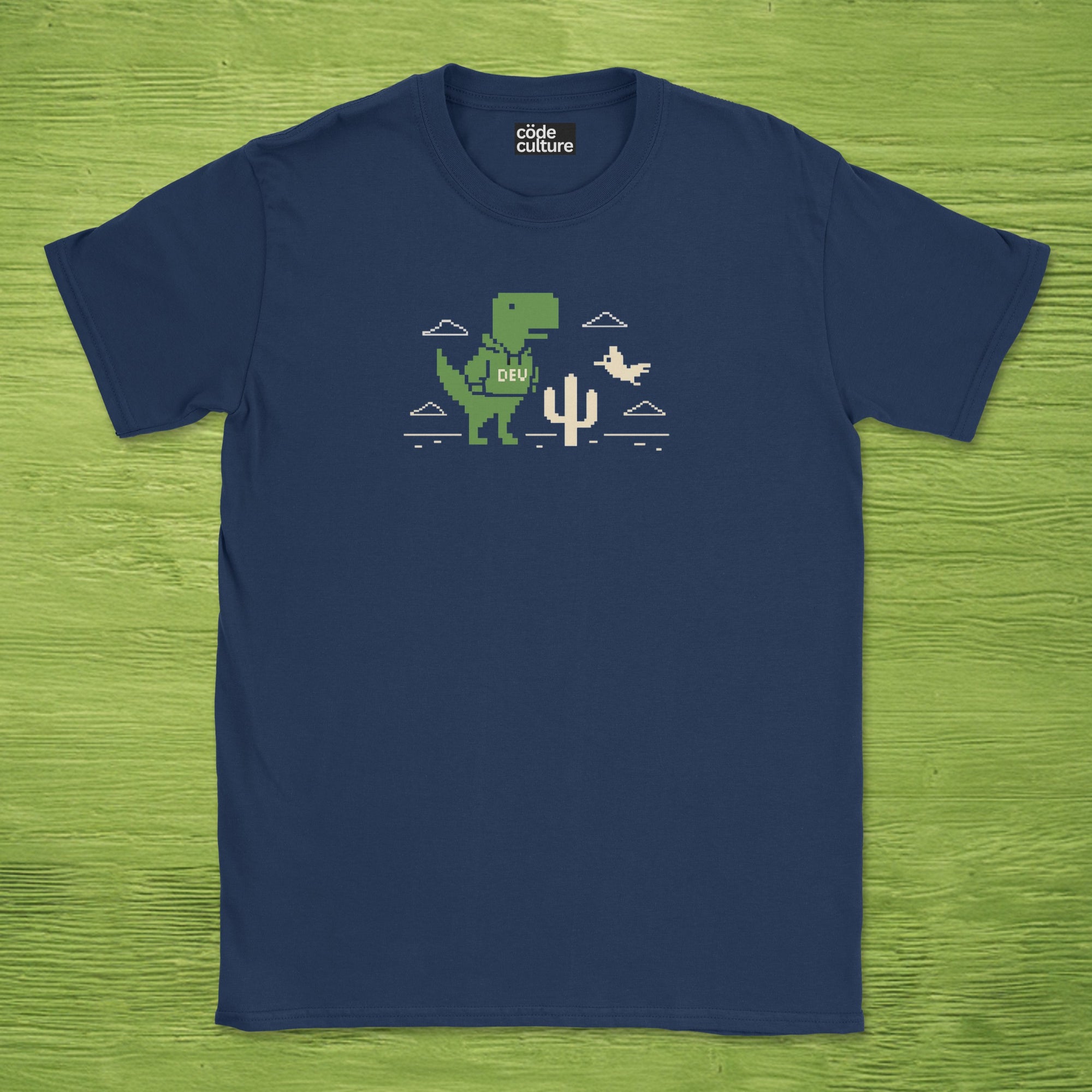 dev dinosaur shirt