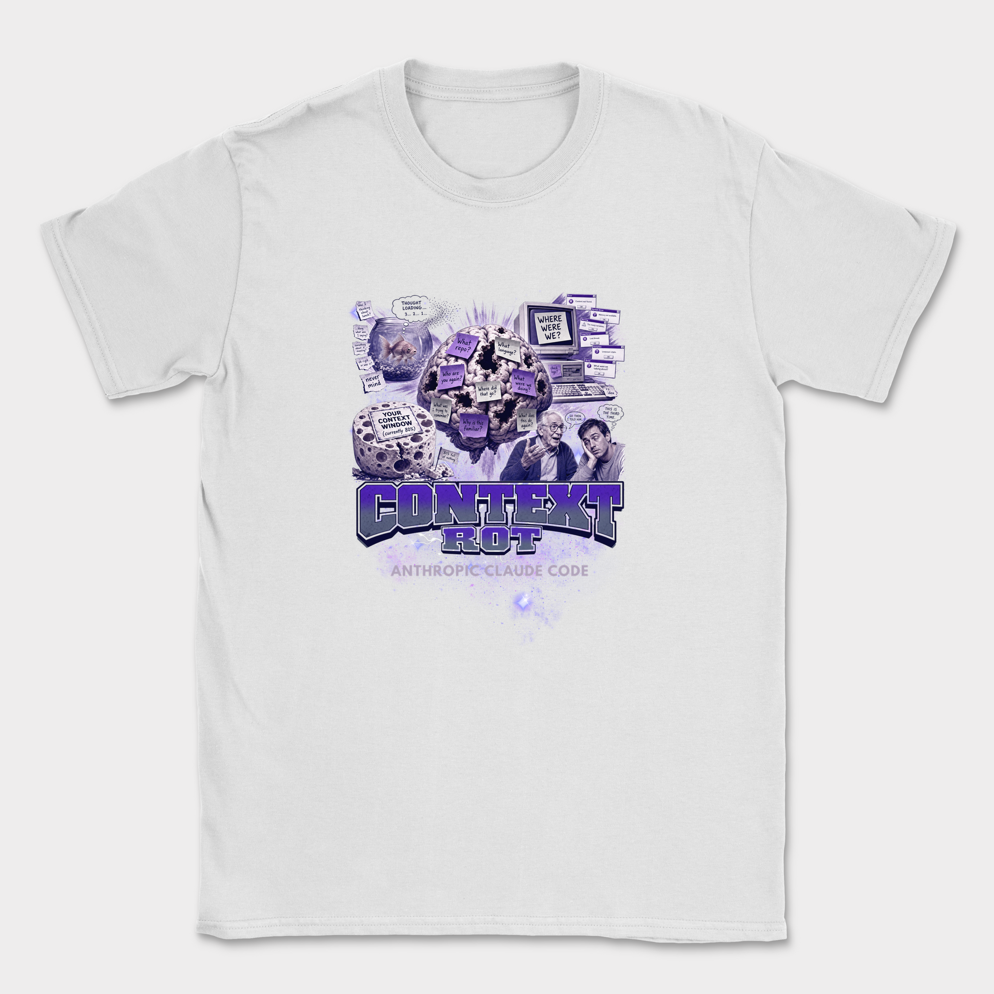 Context Rot Shirt — White