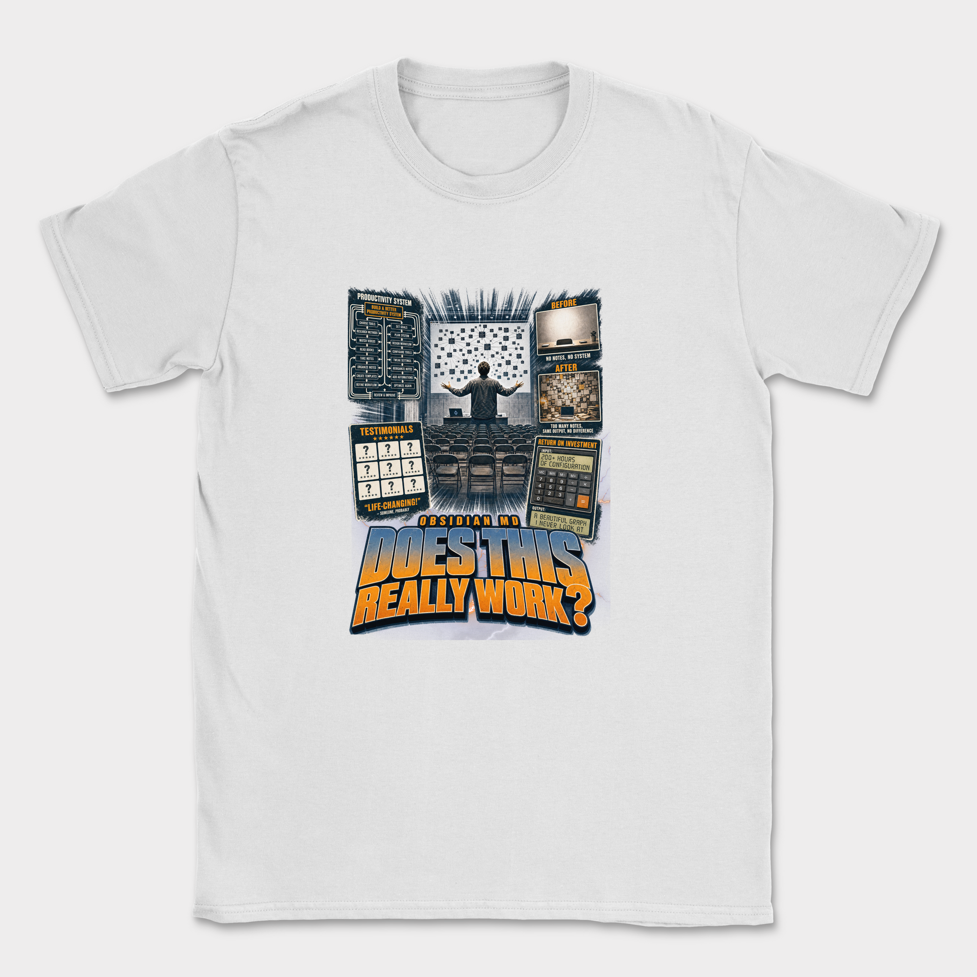 Does This Really Work Shirt — White
