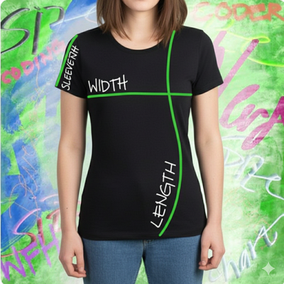 How to measure women t-shirt