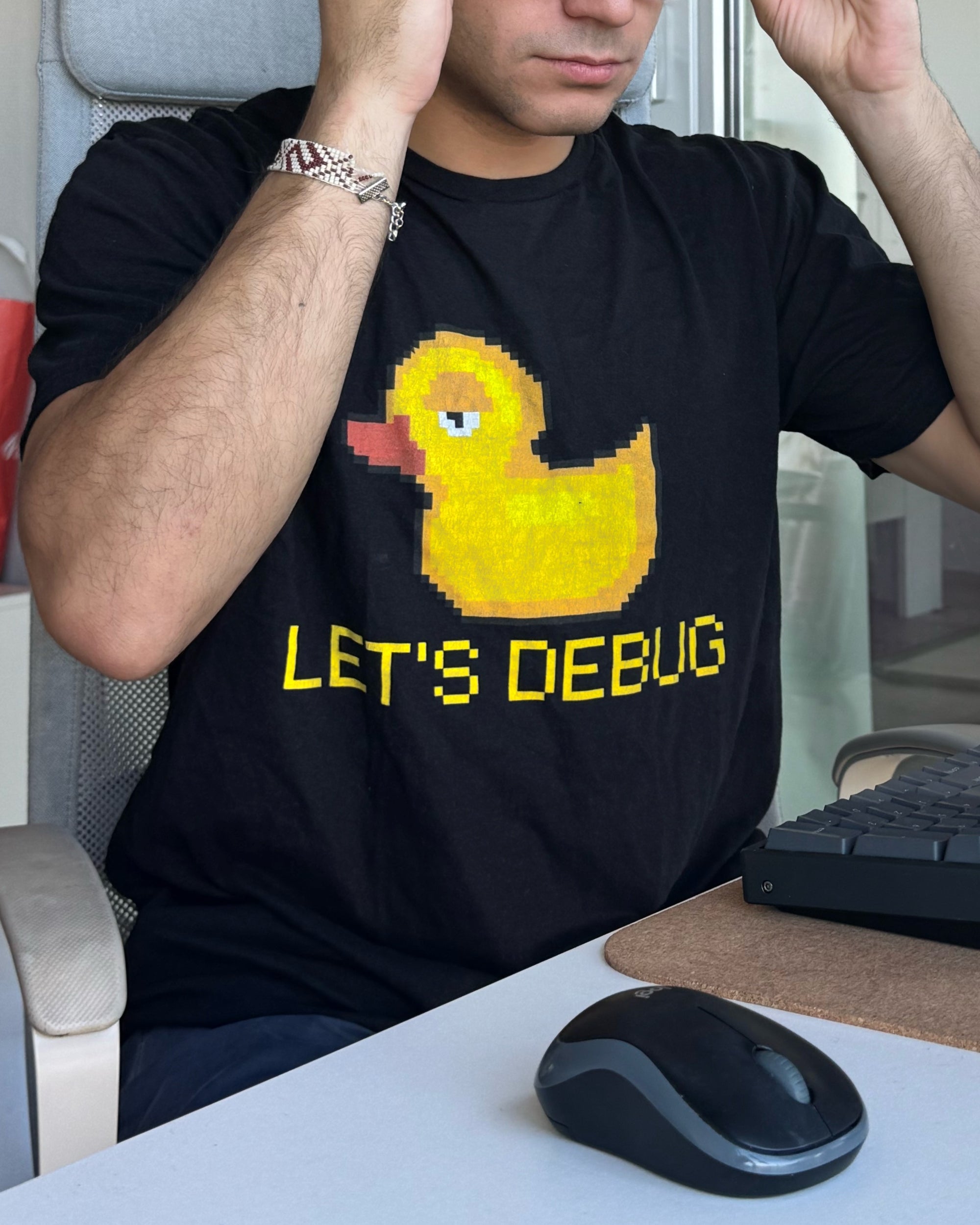 let's debug duck shirt