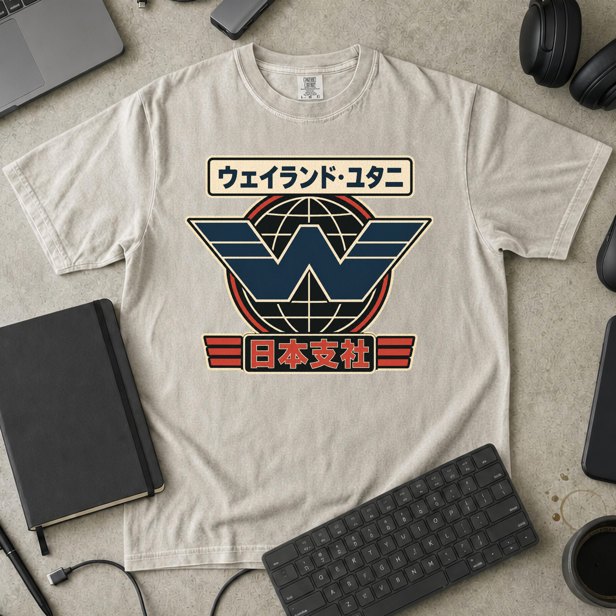 Nerd Collection Artwork T101 Premium Shirt - Ivory mockup