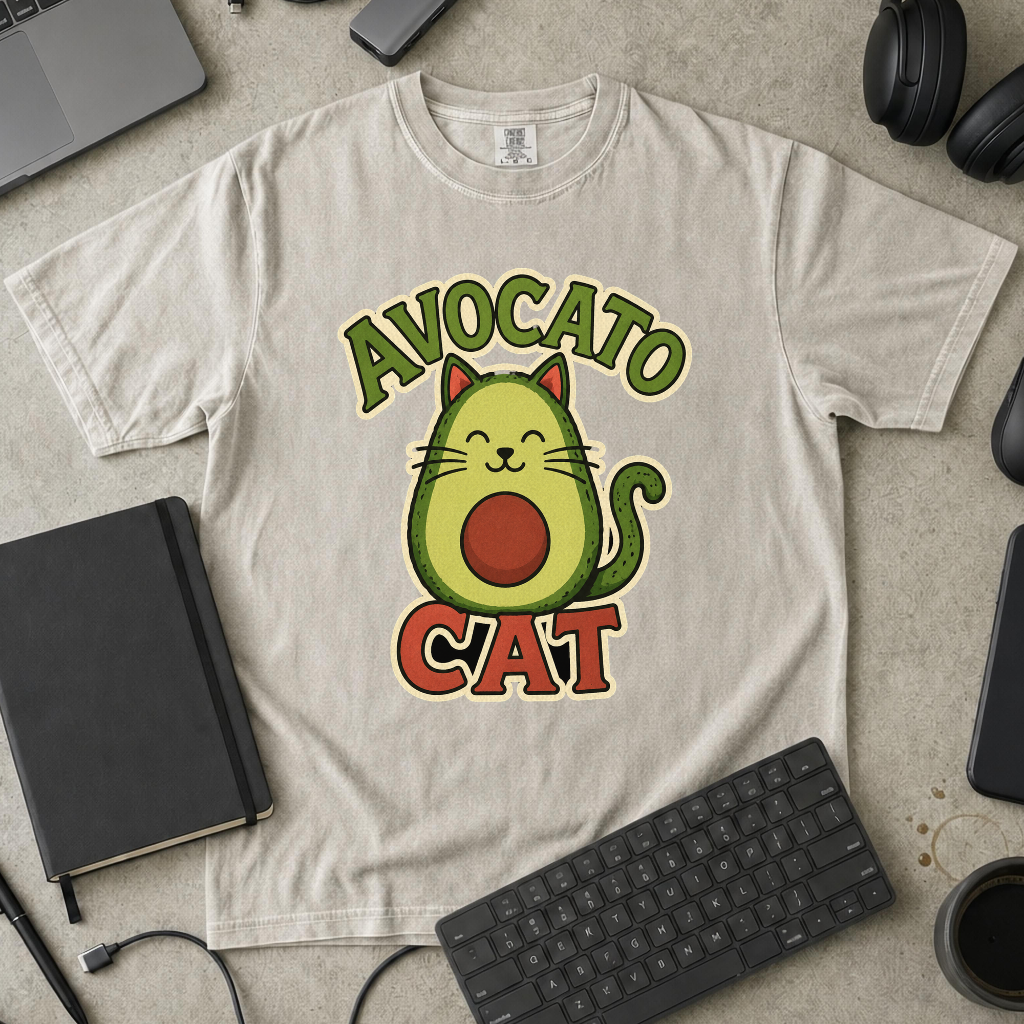 Nerd Collection Artwork T103 Premium Shirt - Ivory mockup