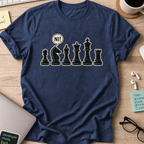 Nerd Collection Artwork T104 Shirt - Navy mockup